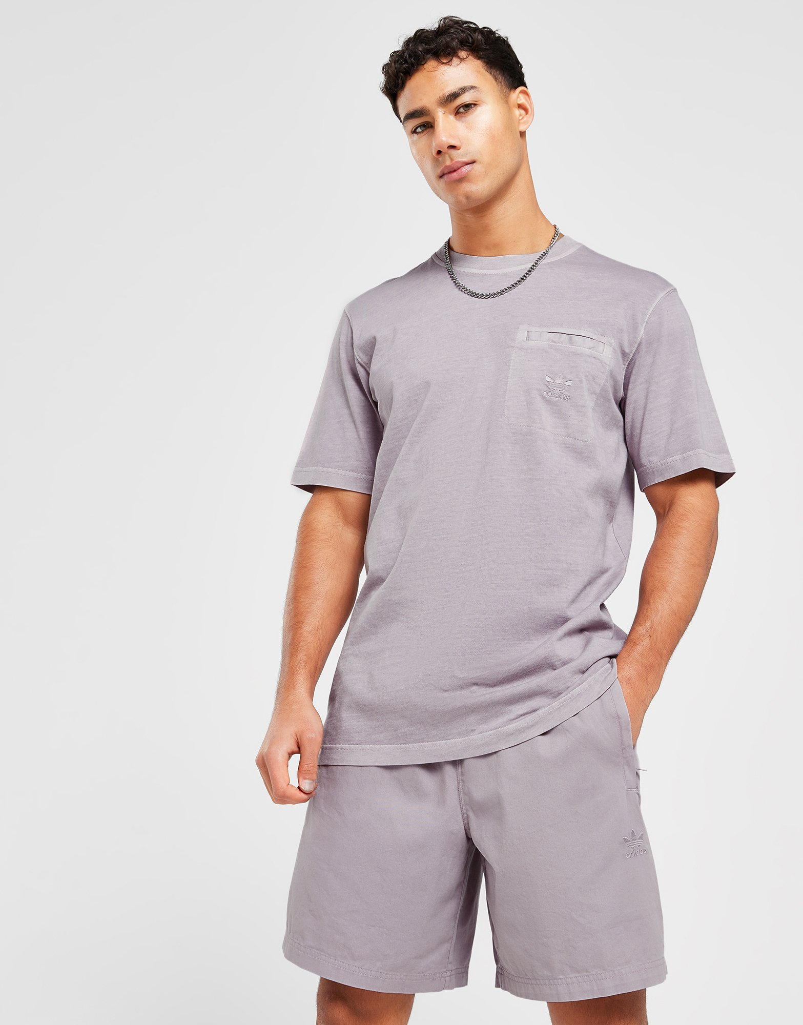 adidas T-shirt poche Trèfle Essentials + Dye