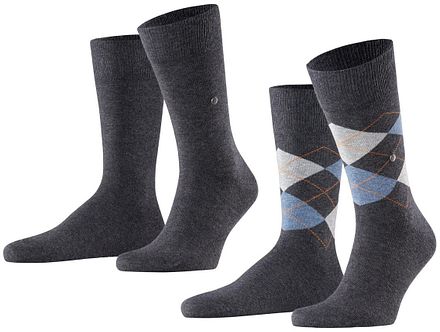 Burlington Everyday 2-Pack Antraciet 3081 21044-3081 kopen