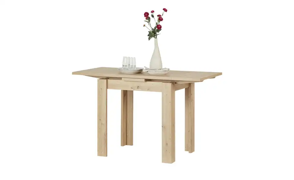 Esstisch Monzi 80 cm matt, Asteiche (Nachbildung)
