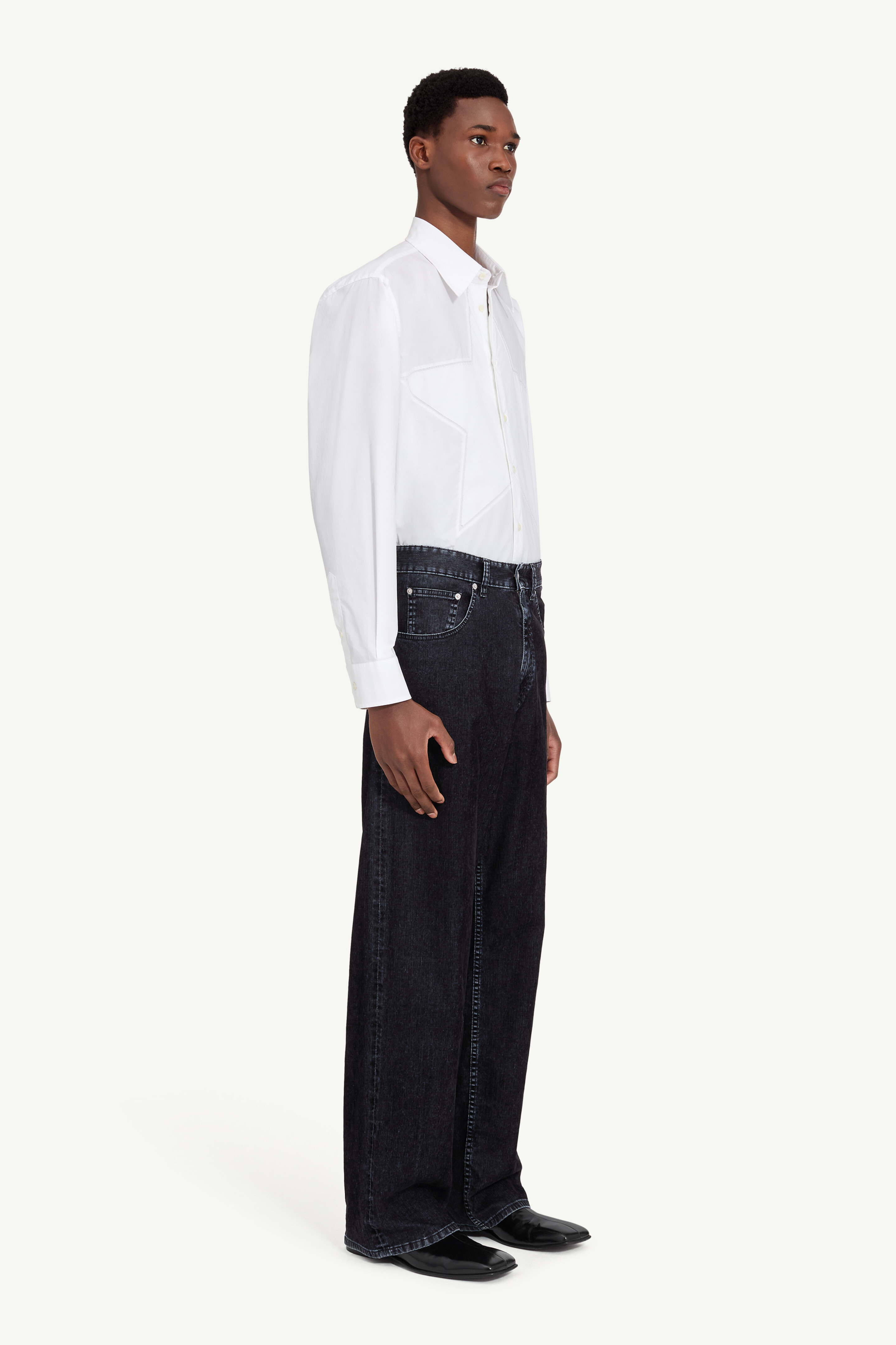 Jean ample lavé pour homme | MM6