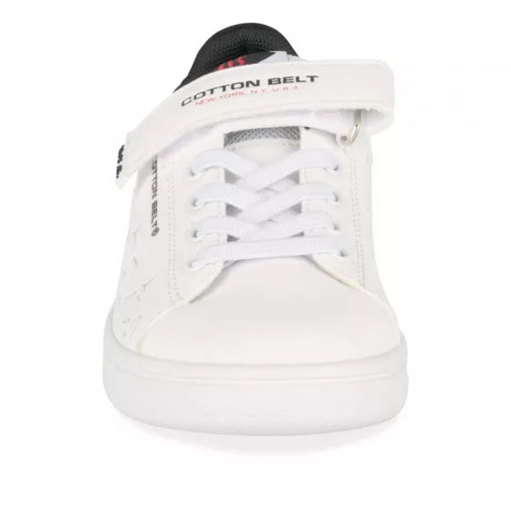 Baskets BLANC COTTON BELT