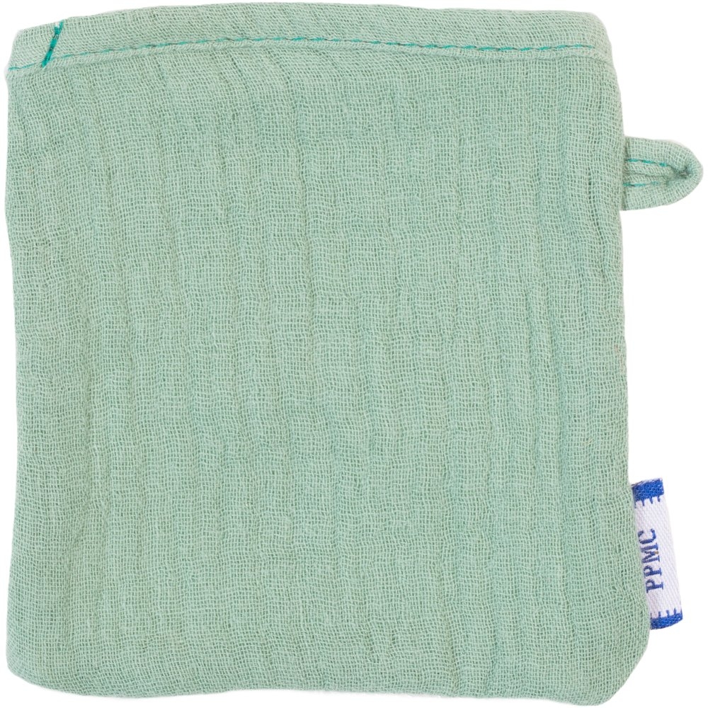 Mini-Gant Démaquillant Gaze Vert Sauge