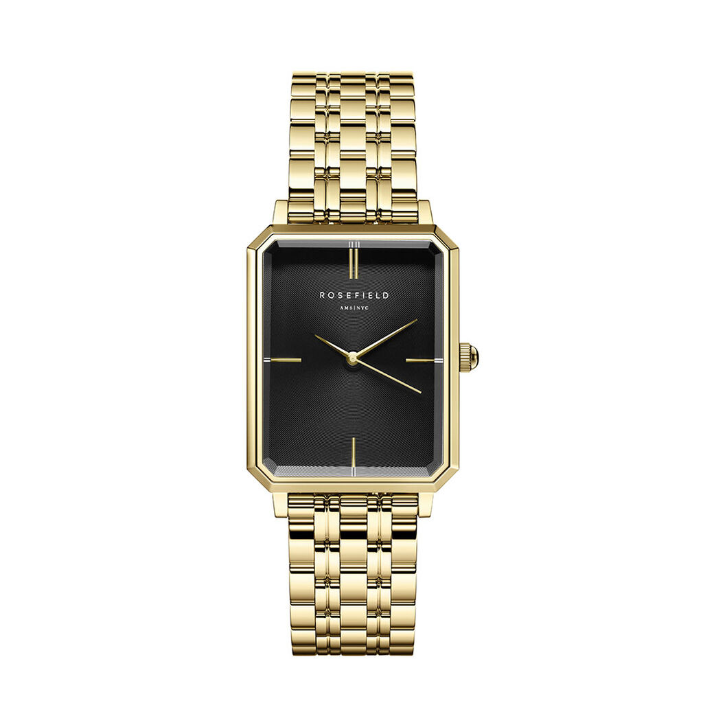 Montre Rosefield Octagon Noir