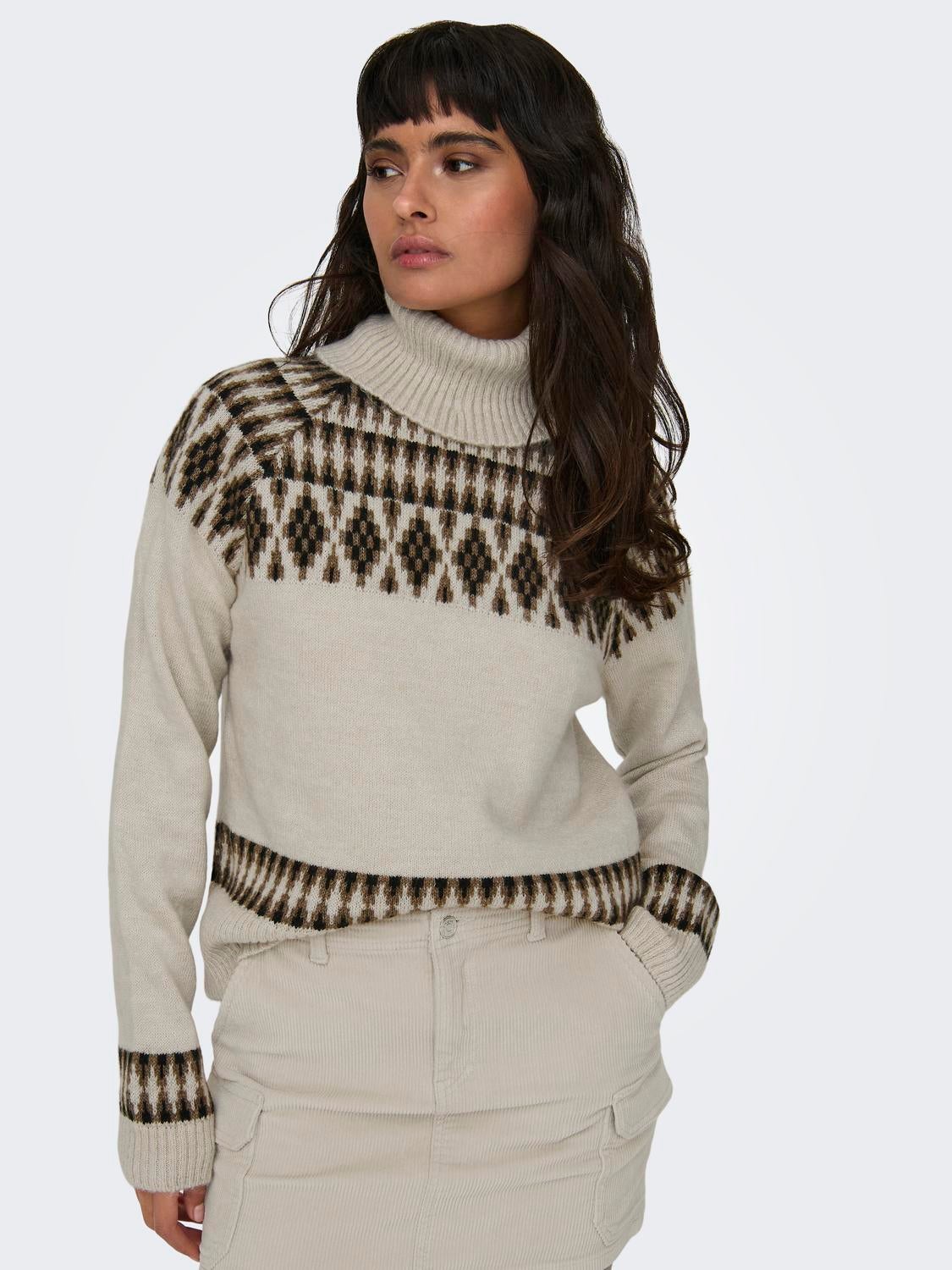 ONLMATHILDA Strickpullover Moonbeam