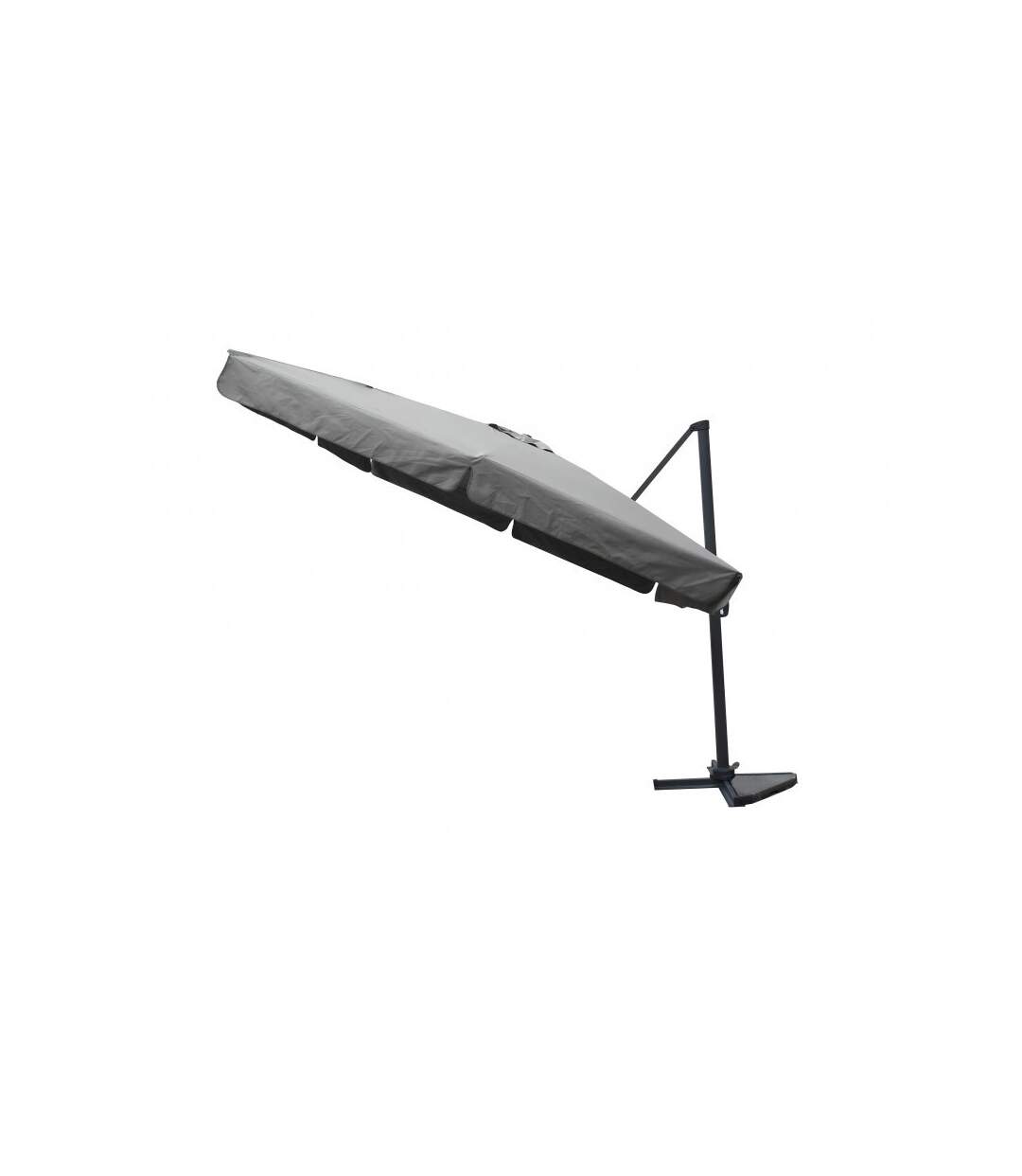 Paris Prix - Parasol à Volets Avec housse 300cm Taupe