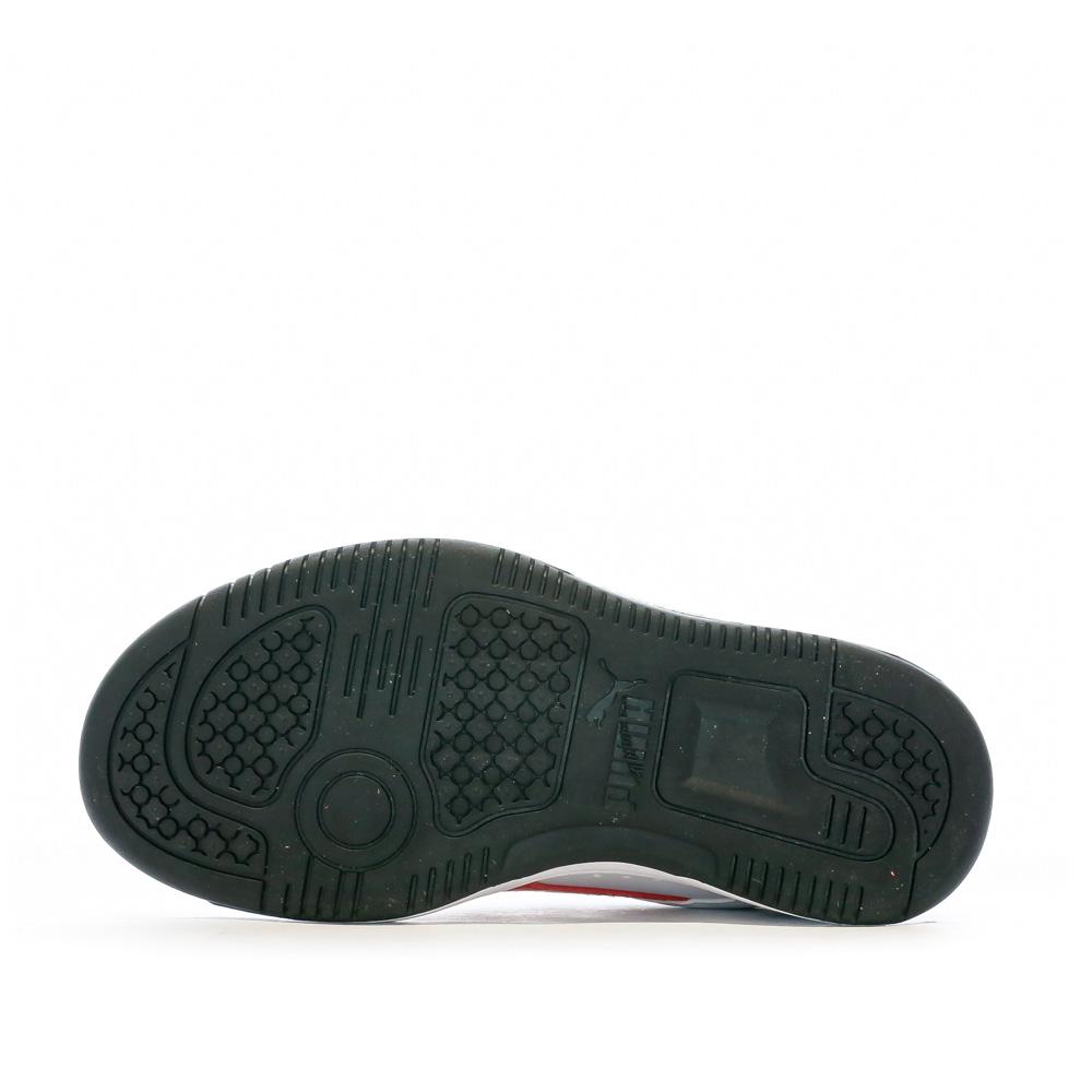 Puma Baskets Bleu/Blanc/Rouge Garçon Puma Reb Joy