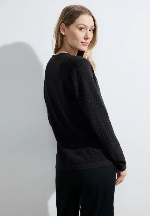 Struktur Cardigan - Black