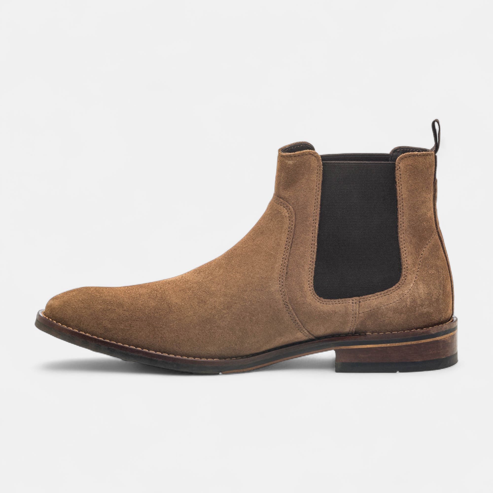 Bottines habillées Homme en cuir cognac