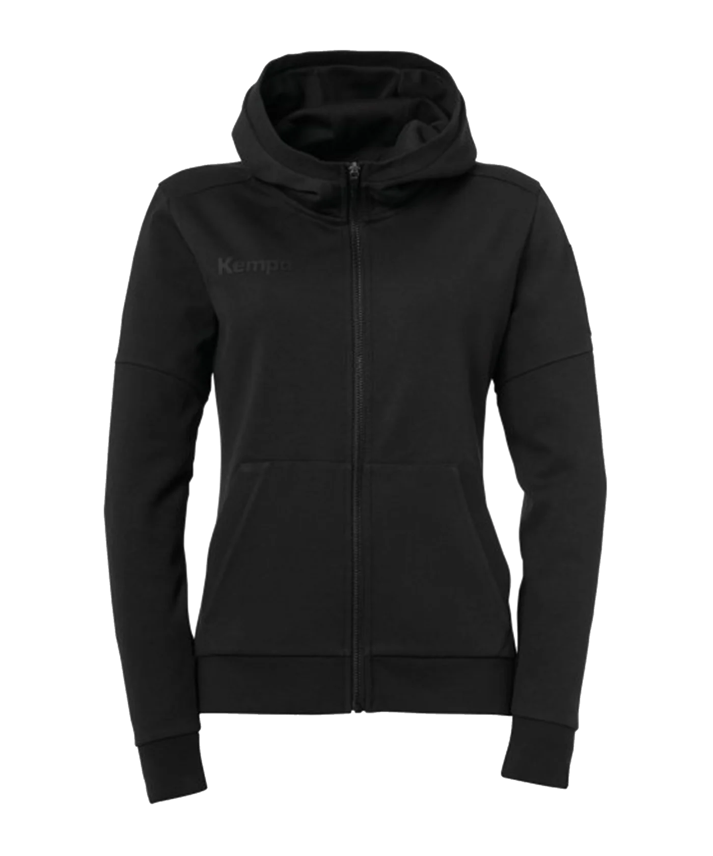 Kempa Status Kapuzenjacke Damen Schwarz F01
