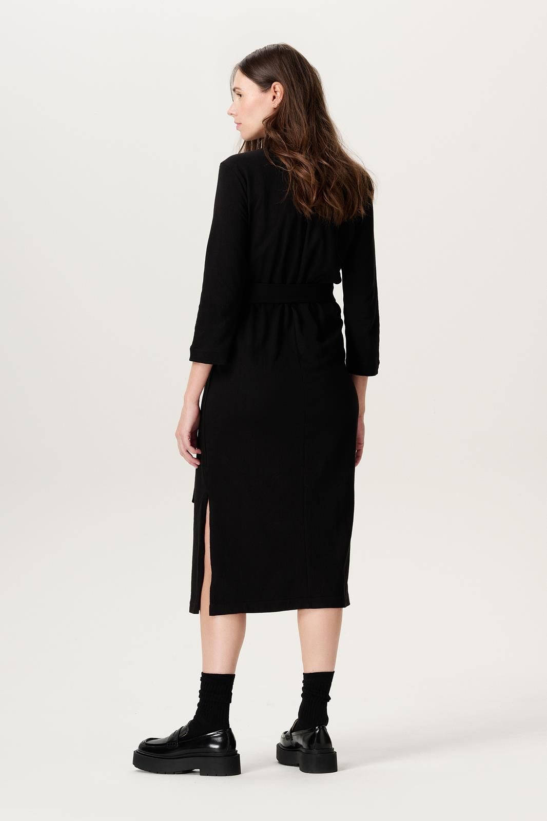 Noppies Maternity Jurk met voedingsfunctie Katarina - Black