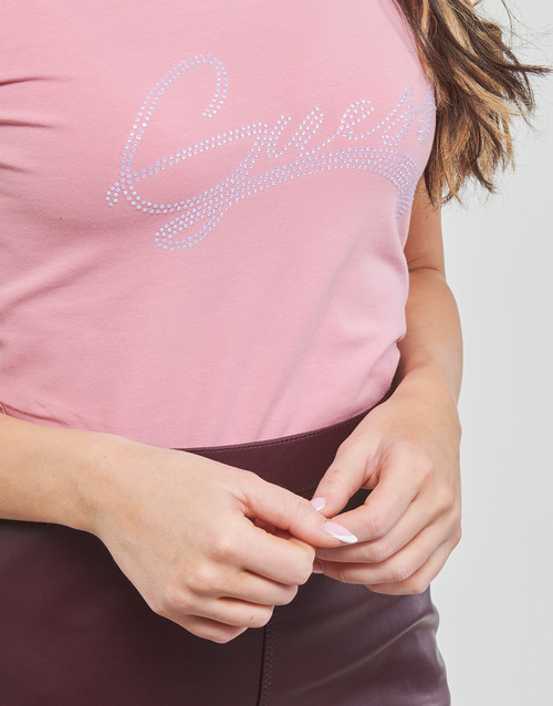 Guess - SS RN ADELINA TEE - Rose