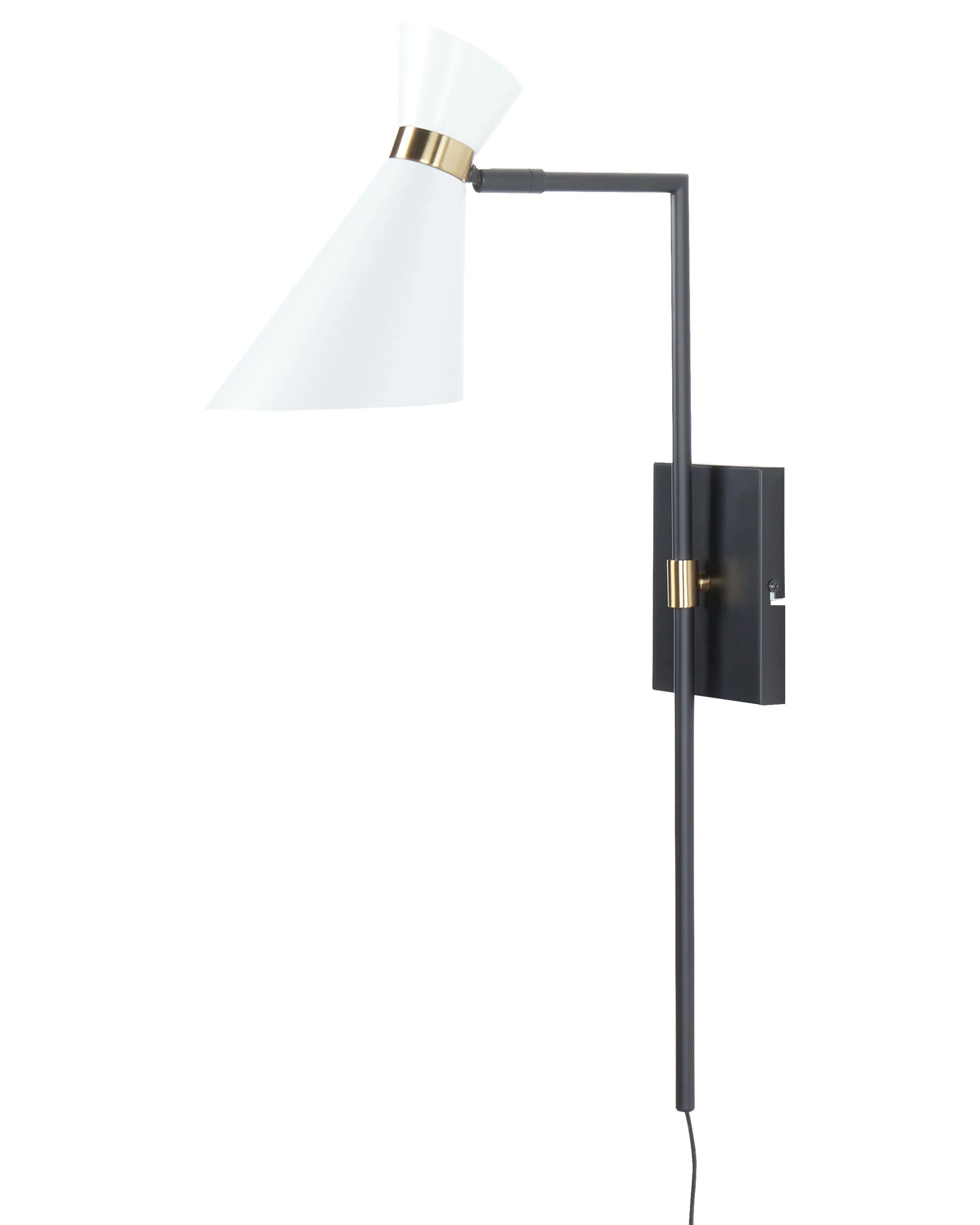 Wandlamp MELAWI verstelbaar Metaal Wit
