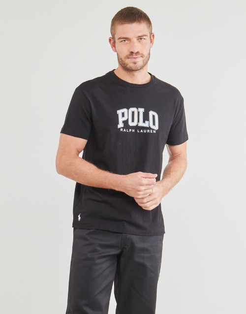 Polo Ralph Lauren - T-SHIRT AJUSTE EN COTON SERIGRAPHIE POLO RALPH LAUREN Negro / Polo / Negro
