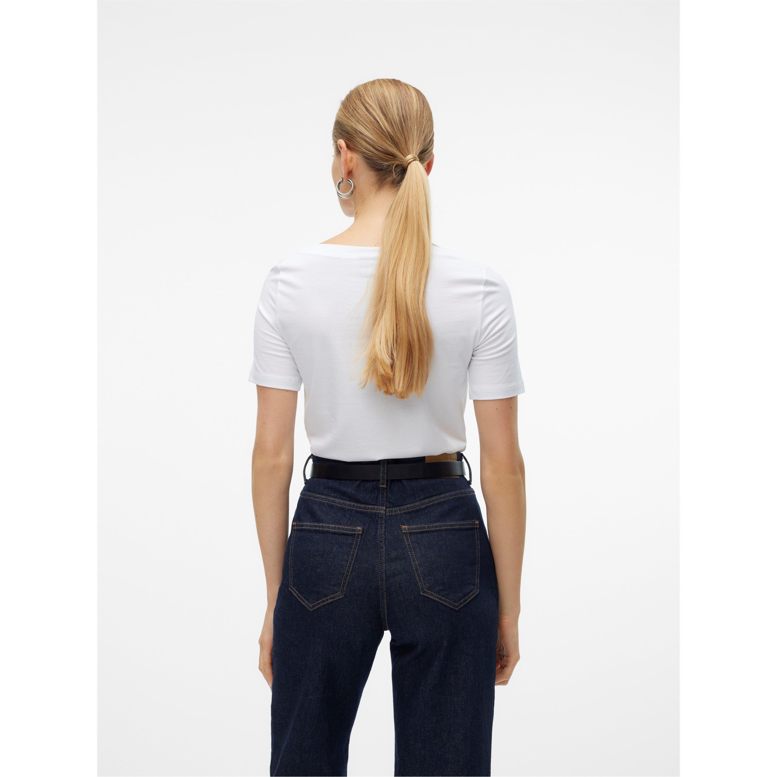 Vero Moda Modal Short Sleeve T Shirt