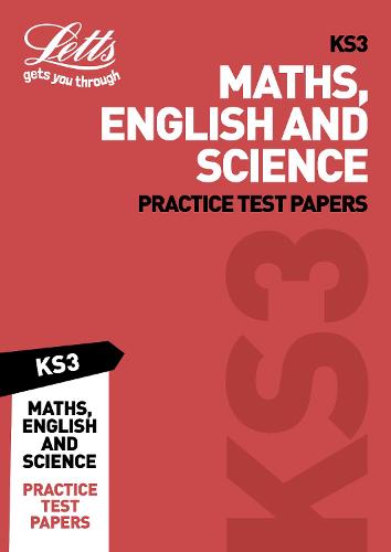 KS3 Maths, English and Science Practice Test Papers - Letts KS3 Revision Success (Paperback)