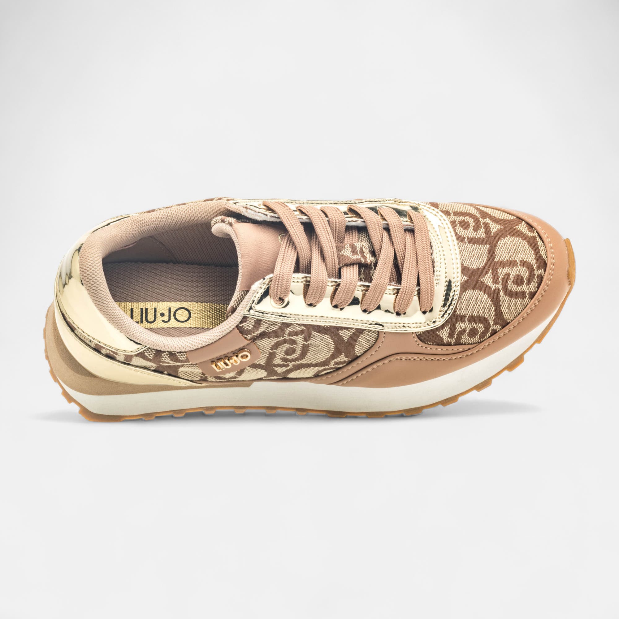 Baskets basses Femme beige