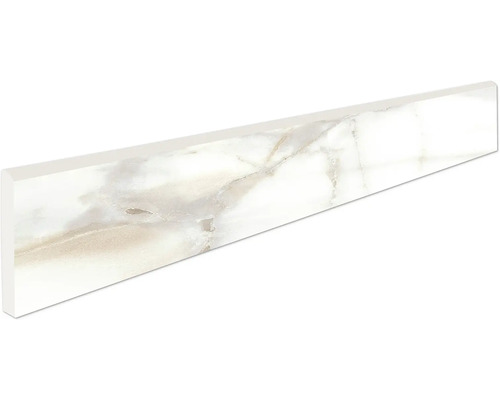 MIRAVA basis LUCCA Bianco Goudpol. 10x60cm