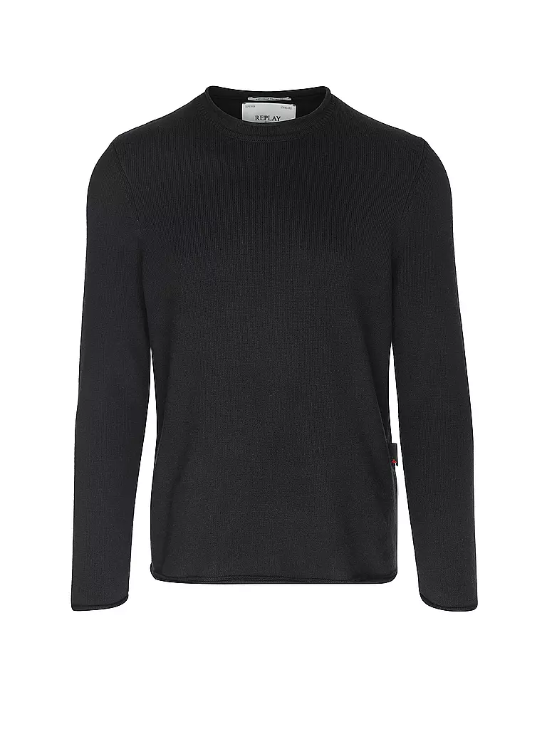 REPLAY Pullover schwarz