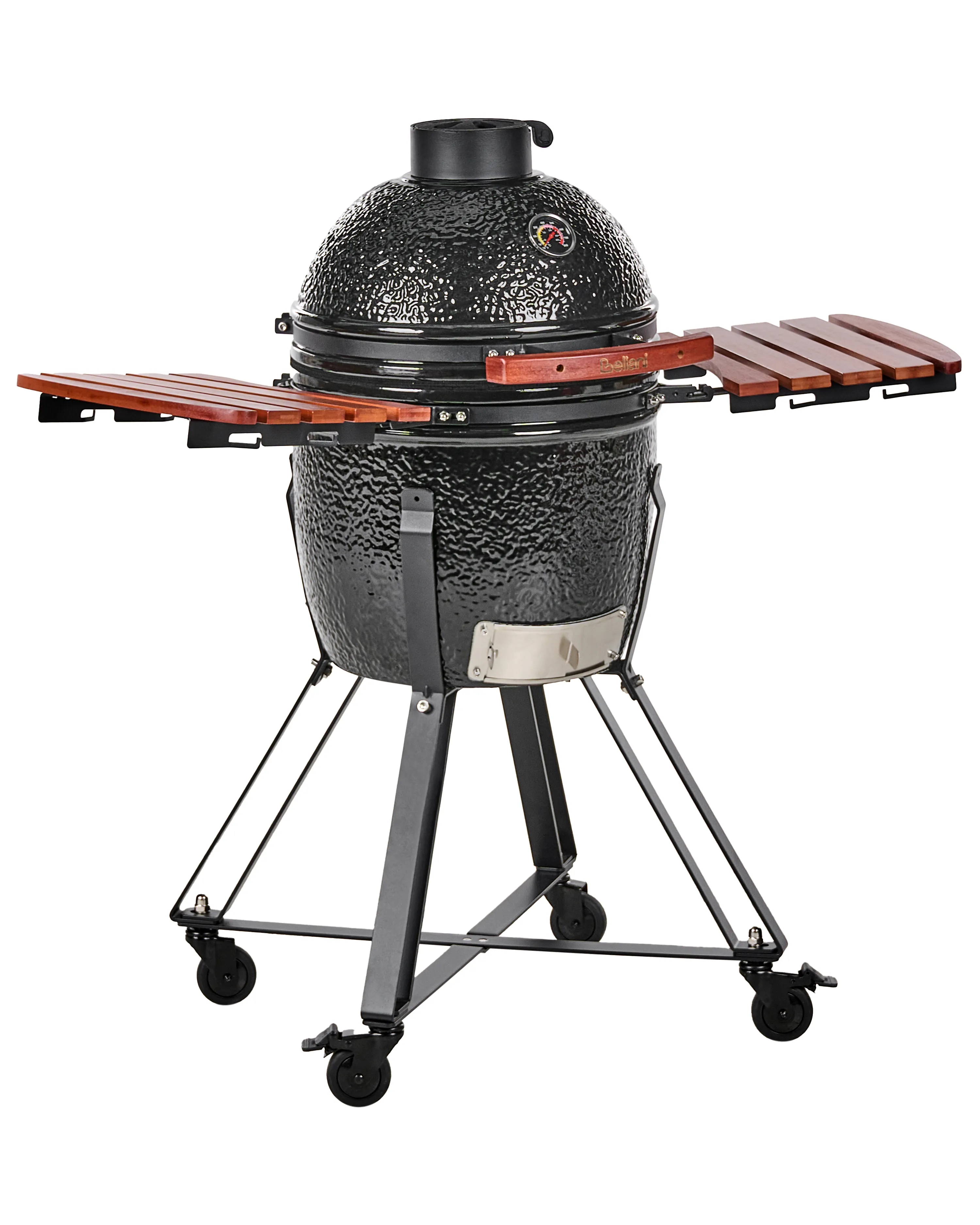 Houtskoolgrill voor buiten KAMADO Keramiek Zwart