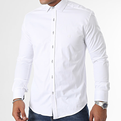 Chemise Manches Longues Blanc