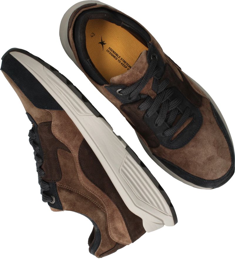 Xsensible Golden Gate Sneakers Bruin Heren