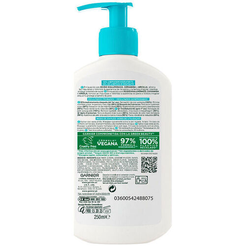 Garnier - Pure Active Gel Limpiador Hidratante