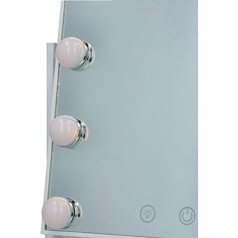 Essential makeupspejl m. LED lys