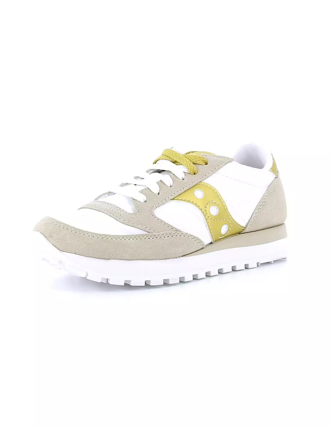 SAUCONY JAZZ - Baskets WHITE/GOLD
