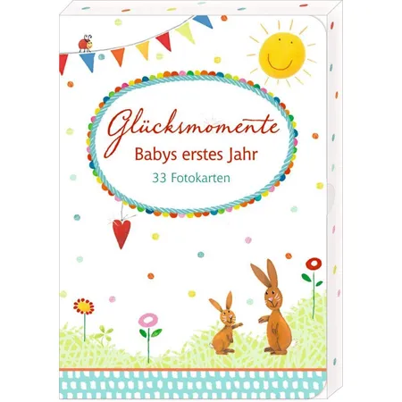 Coppenrath Verlag Glücksmomente - Babys erstes Jahr (33 Fotokarten)