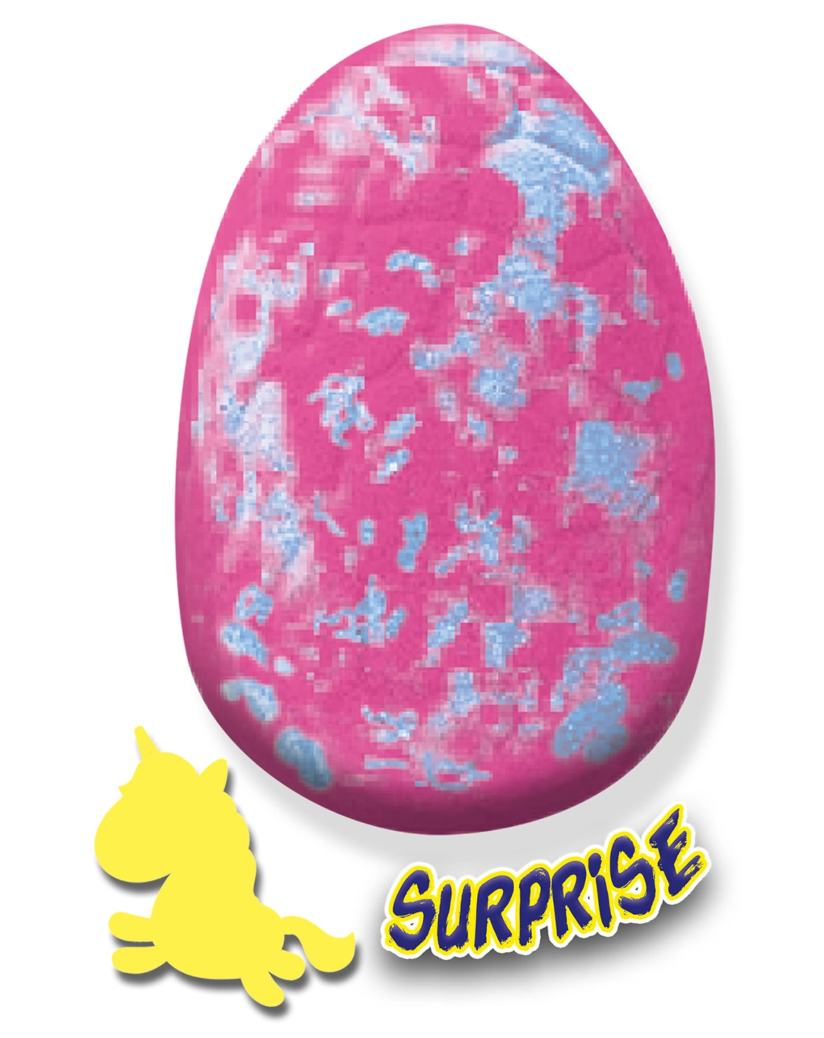 Badewannenspielzeug UNICORN BATH BOMB mit Überraschung