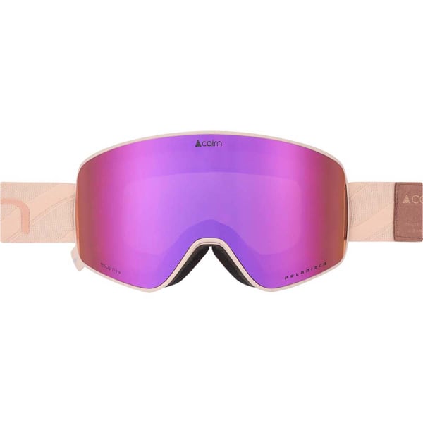 Masque de ski CAIRN MAGNITUDE POLARIZED CLX3Z MAT POWDER PINK