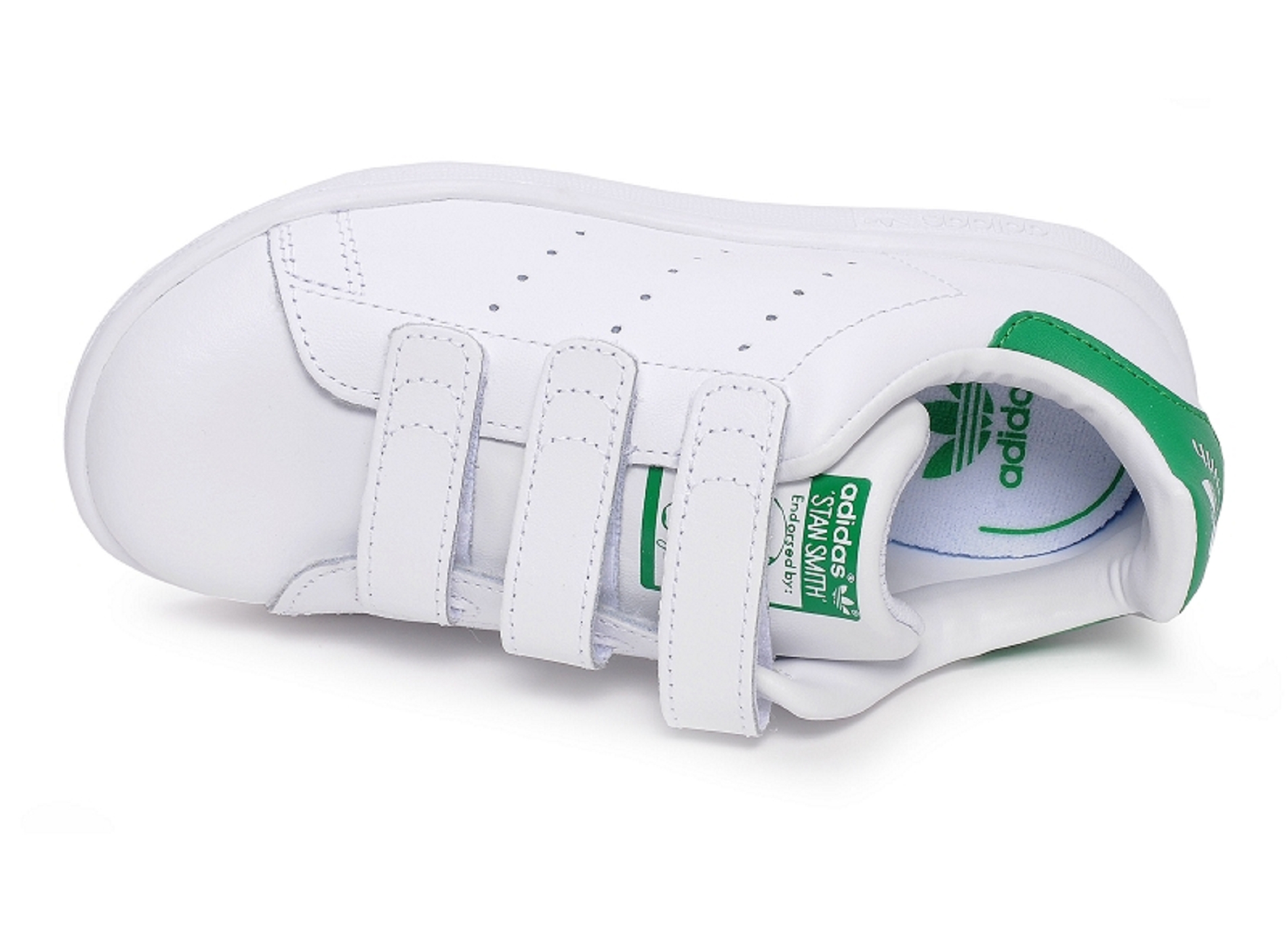 Stan smith enfant blanc vert