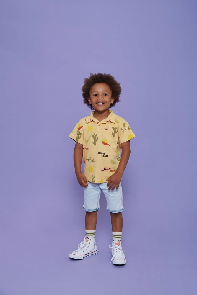 Sturdy Sturdy short denim - Summer Denims l.blauw denim