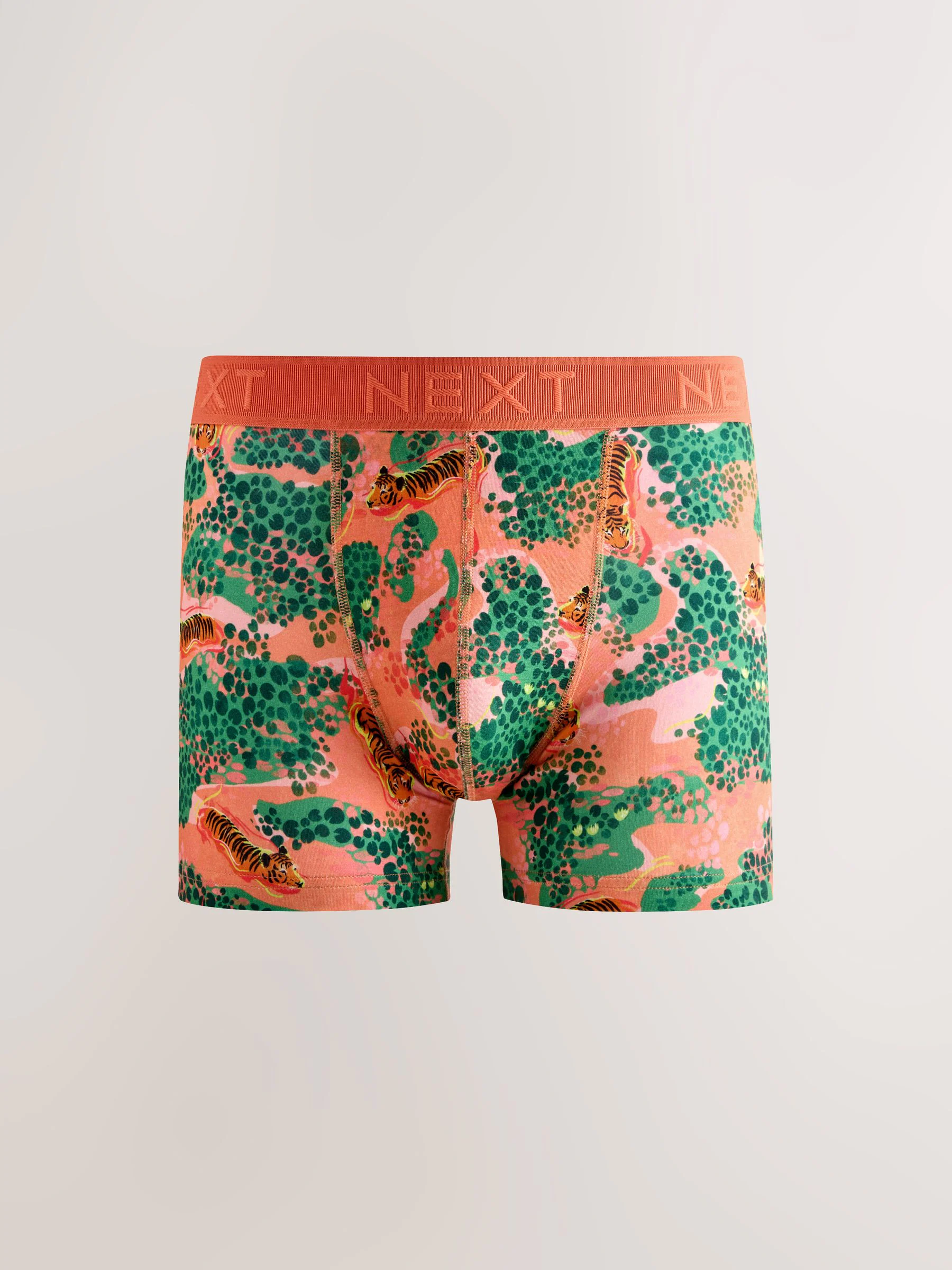 Felle dierenprint - Verpakking van 5 - Boxershorts
