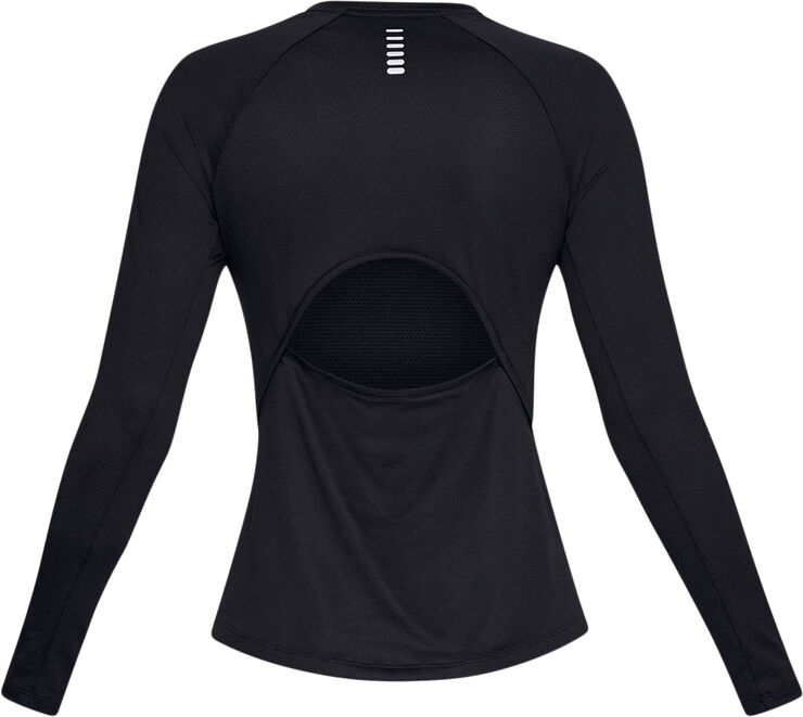 Under Armour Qualfier Langærmet T-shirt Sort