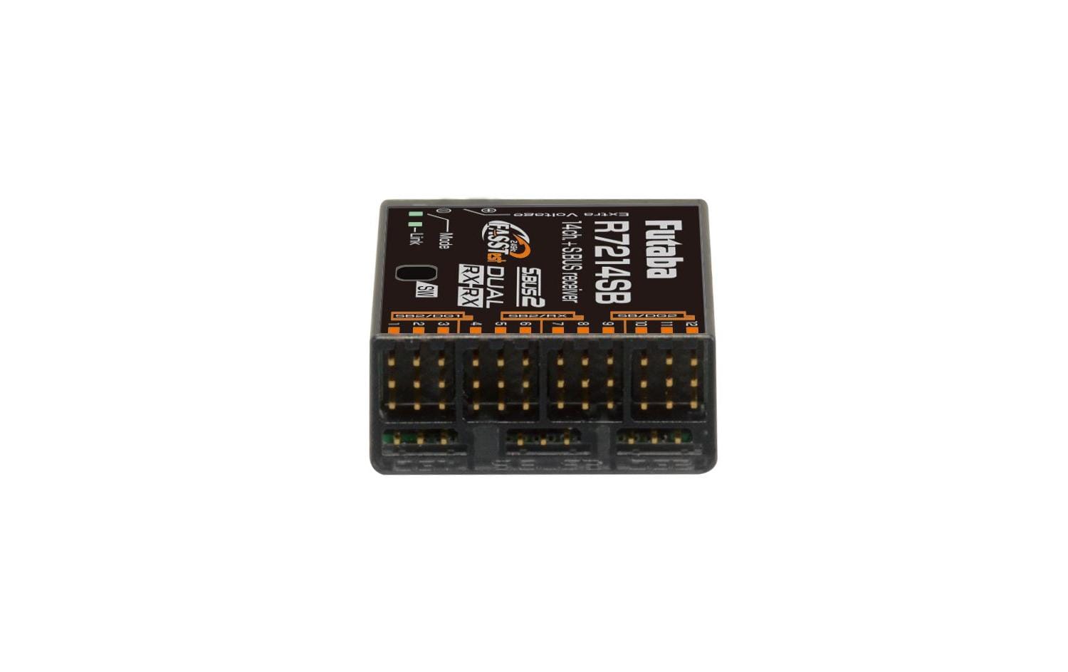 Empfänger R7214SB 10-Kanal, S.BUS2, FASSTest<br>10-Kanal, S.BUS2 FASSTest 2.4 GHz Empfänger