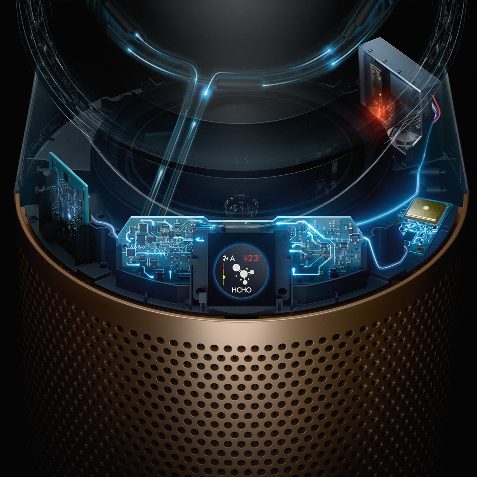Dyson Purifier Hot+Cool Formaldehyde Luftreiniger mit Heizfunktion (HP09)