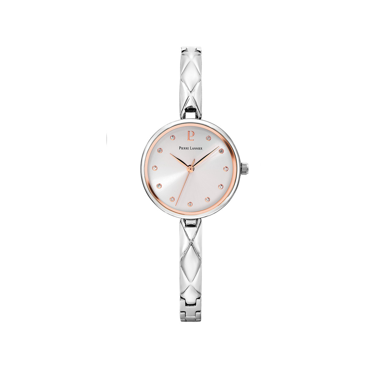 Montre PIERRE LANNIER Leia femme bracelet acier argent