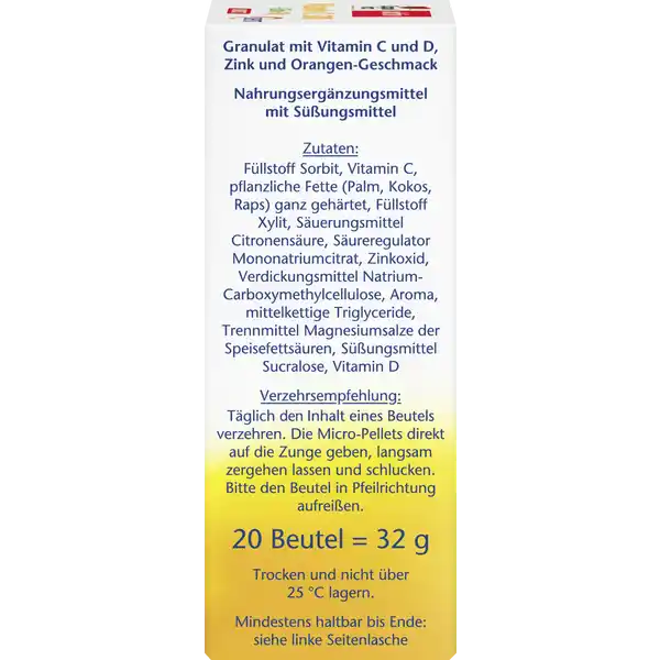 aktiv Vitamin C 500 Direct + Zink + D3