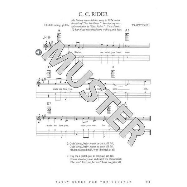 Hal Leonard Early Blues Ukulele
