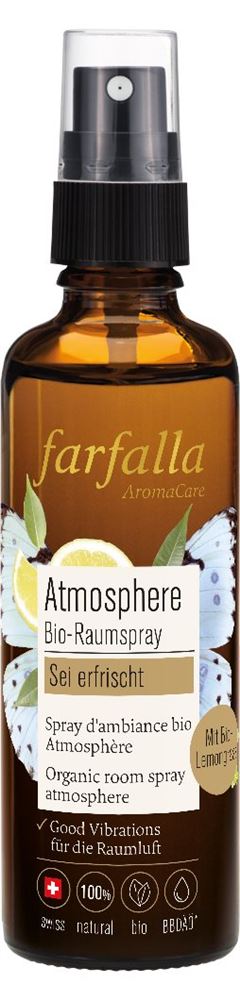 Farfalla Bio-Raumspray<br>75 ml, Spray, sei erfrischt Lemongrass