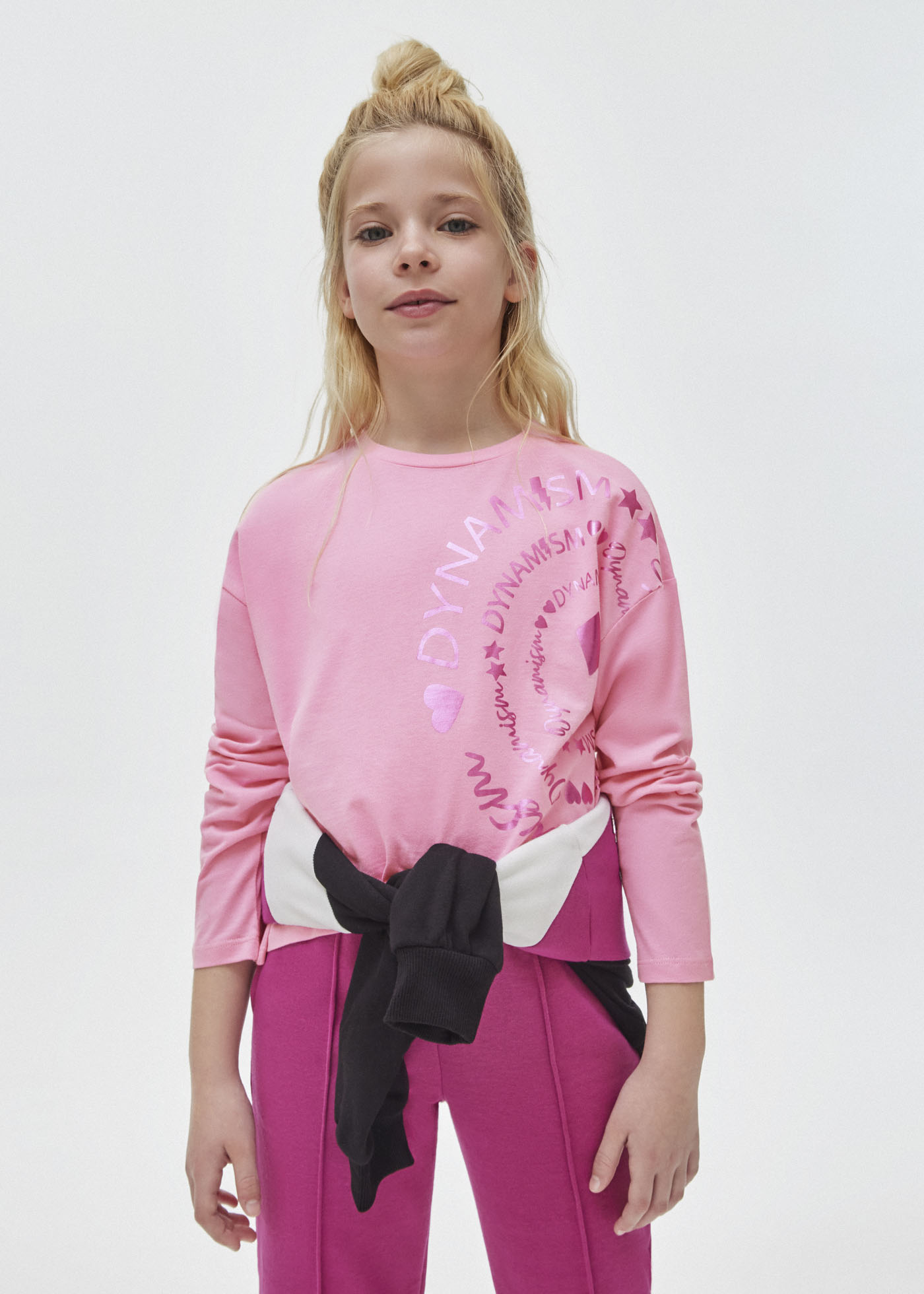 Camiseta estampada Better Cotton para meninas