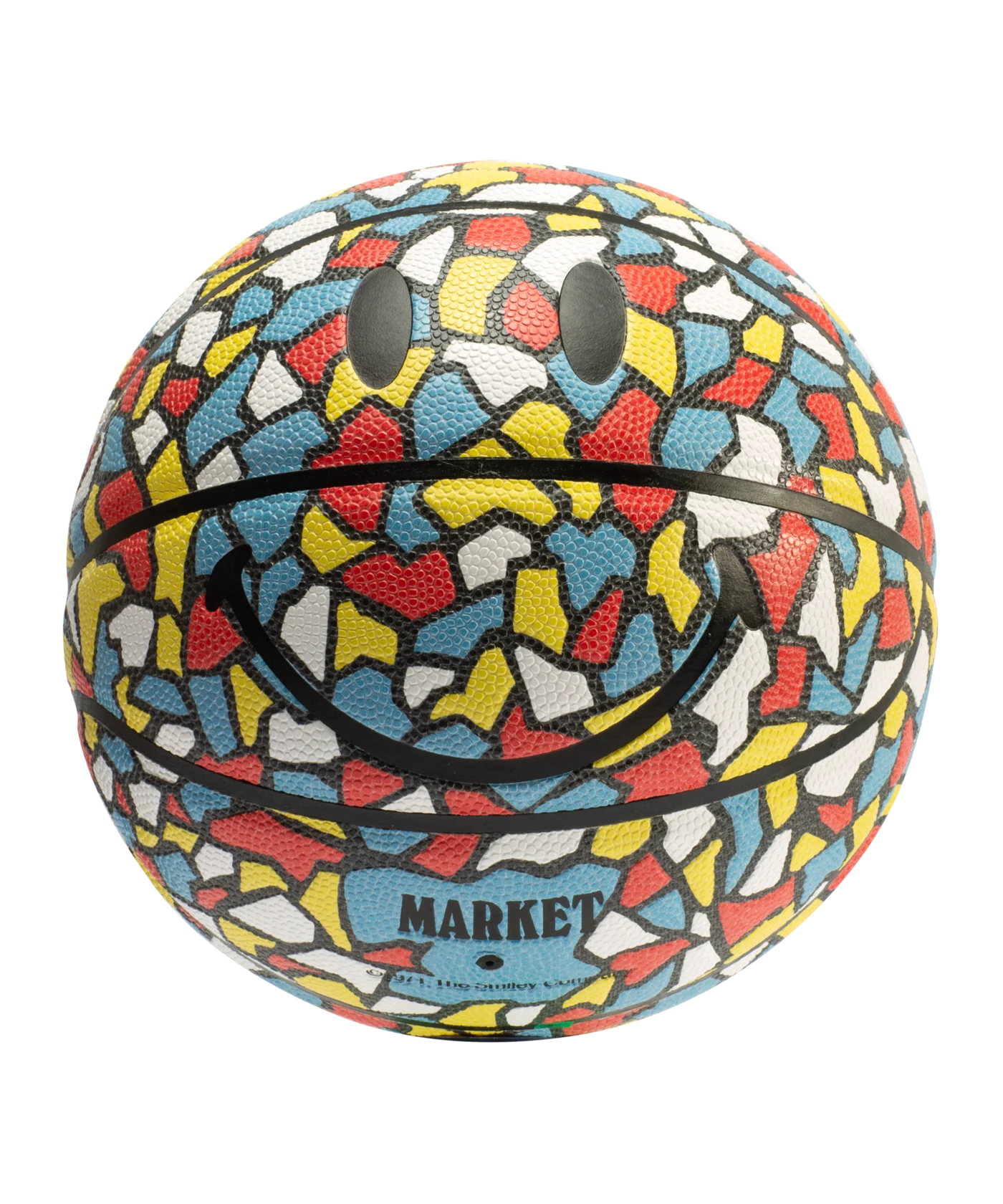 Market Smiley Mosaic Basketball