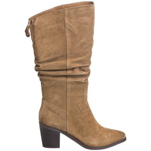 Chika 10 - Botas DE TACÃNPOLO 10 Mujer TAUPE Beige