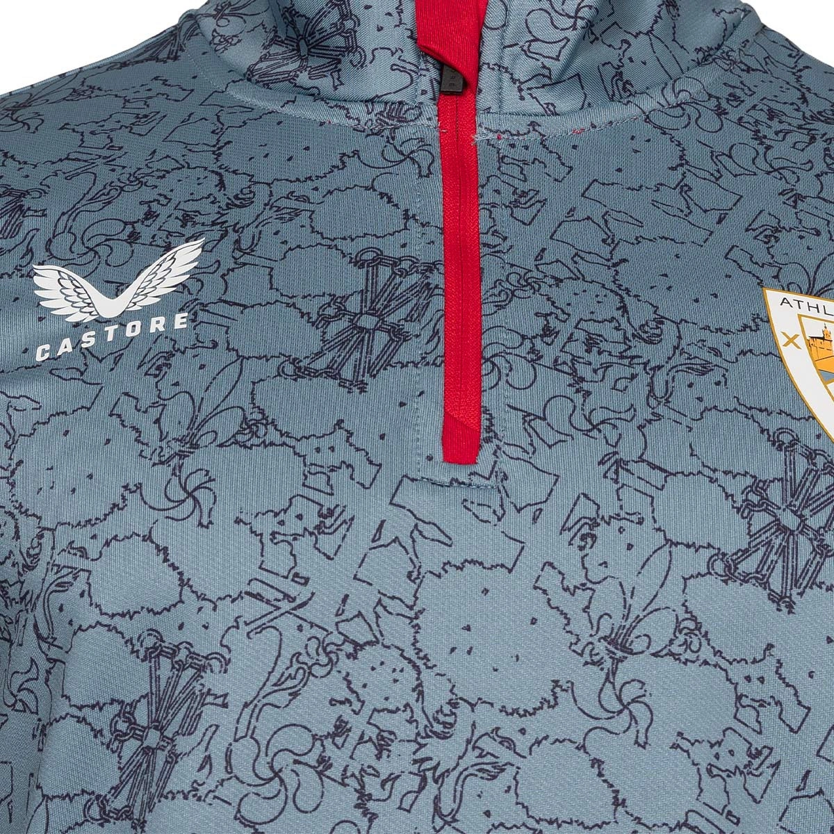 Sweatshirt Castore Athletic Club Bilbao Pre-Match 2025-2026 Criança