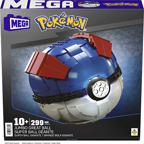 MEGA Pokémon Jumbo Great Ball byggesæt