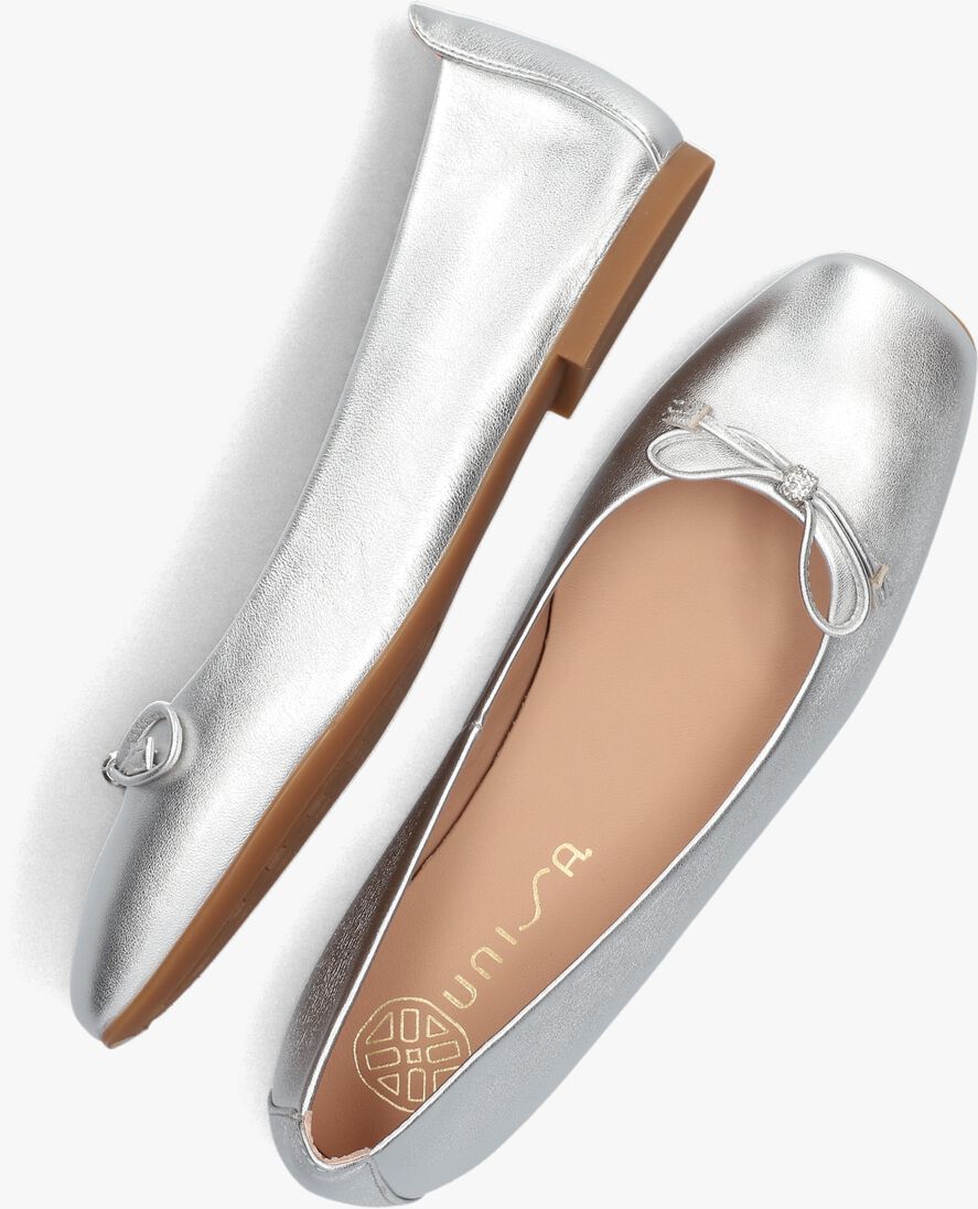 UNISA zilveren unisa ballerina's basmi