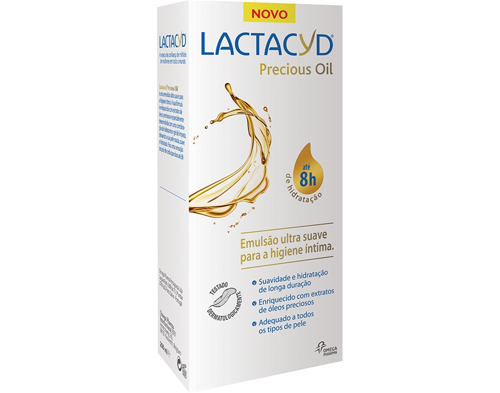 EMULSÃO LACTACYD INTÍMA PRECIOUS OIL 200ML