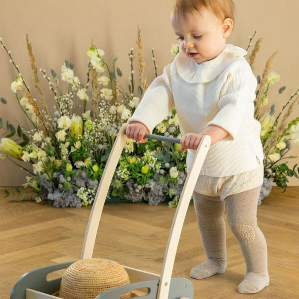 Køb Gobabygo Sand Crawling Strømpebukser Organic Bomuld