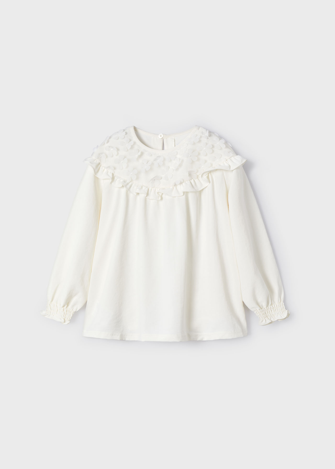 Blusa de algodão para meninas